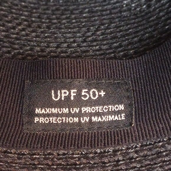 Eric Javits hat large black floppy hat Squishee wide brim - Picture 4 of 9